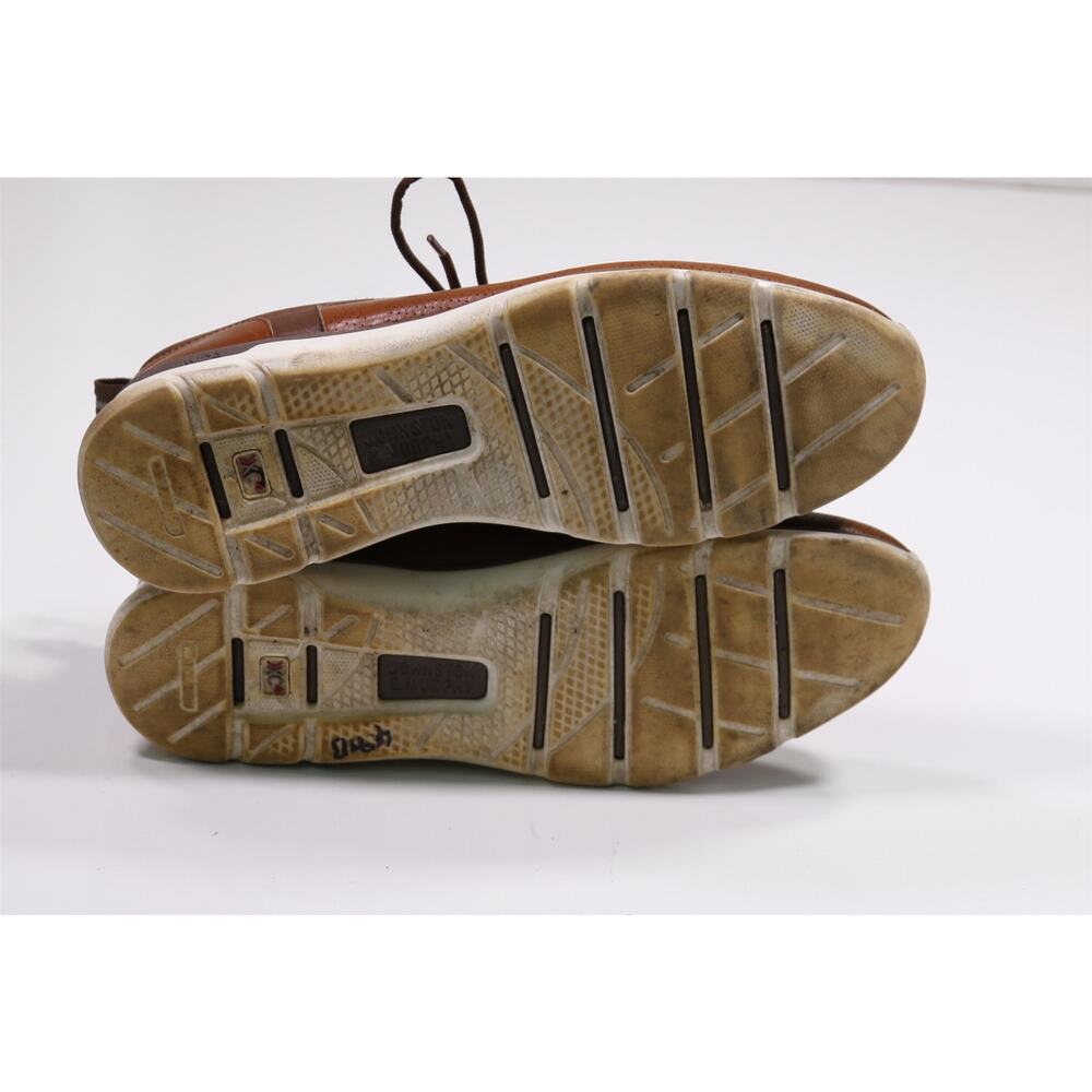 Johnston & Murphy XC4 Mens Prentiss U-Throat Brown Leather Sneakers Shoes 11.5 M - Picture 9 of 11